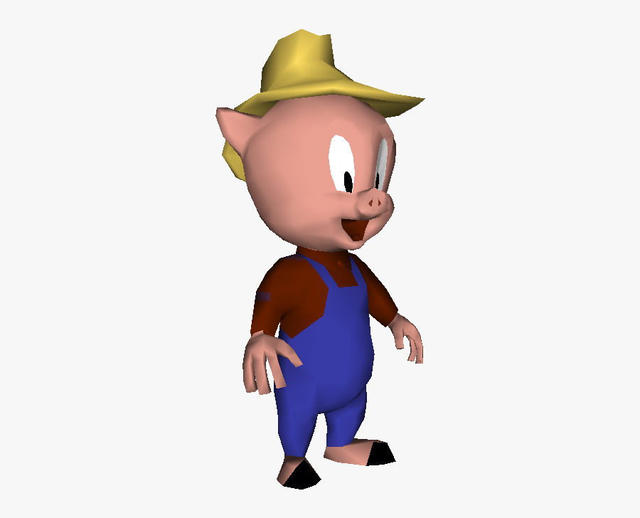 Clip Art Looney Tunes Space Race - Looney Tunes Space Race Porky, Transparent Clipart