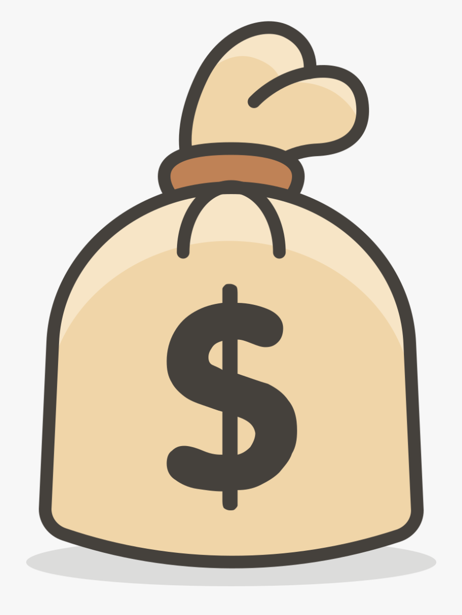 Money Bag Emoji Png - Money Emojis, Transparent Clipart