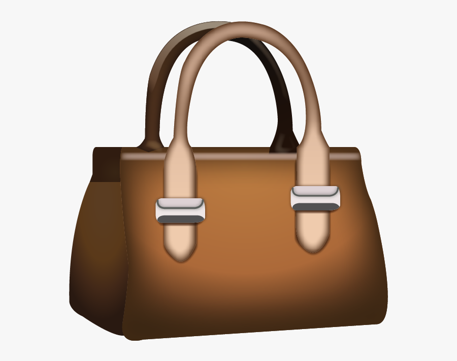 Money Bag Emoji Png - Handbag Emoji Png, Transparent Clipart
