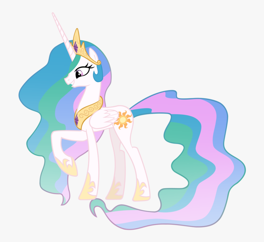 Princess Celestia Png File - My Little Pony Alicorn Princess Celestia, Transparent Clipart