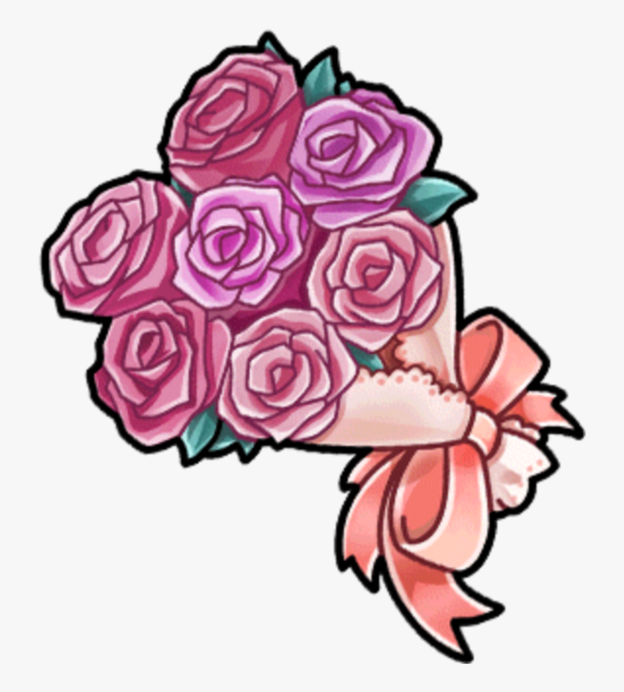 #mq #pink #rose #roses #bouquet - Hybrid Tea Rose, Transparent Clipart