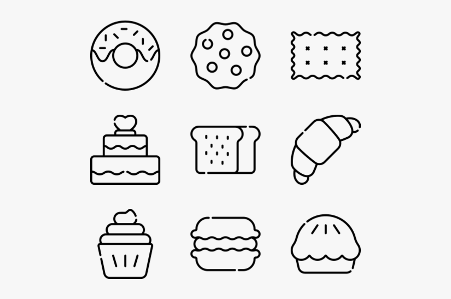 Bakery - Review Icon, Transparent Clipart