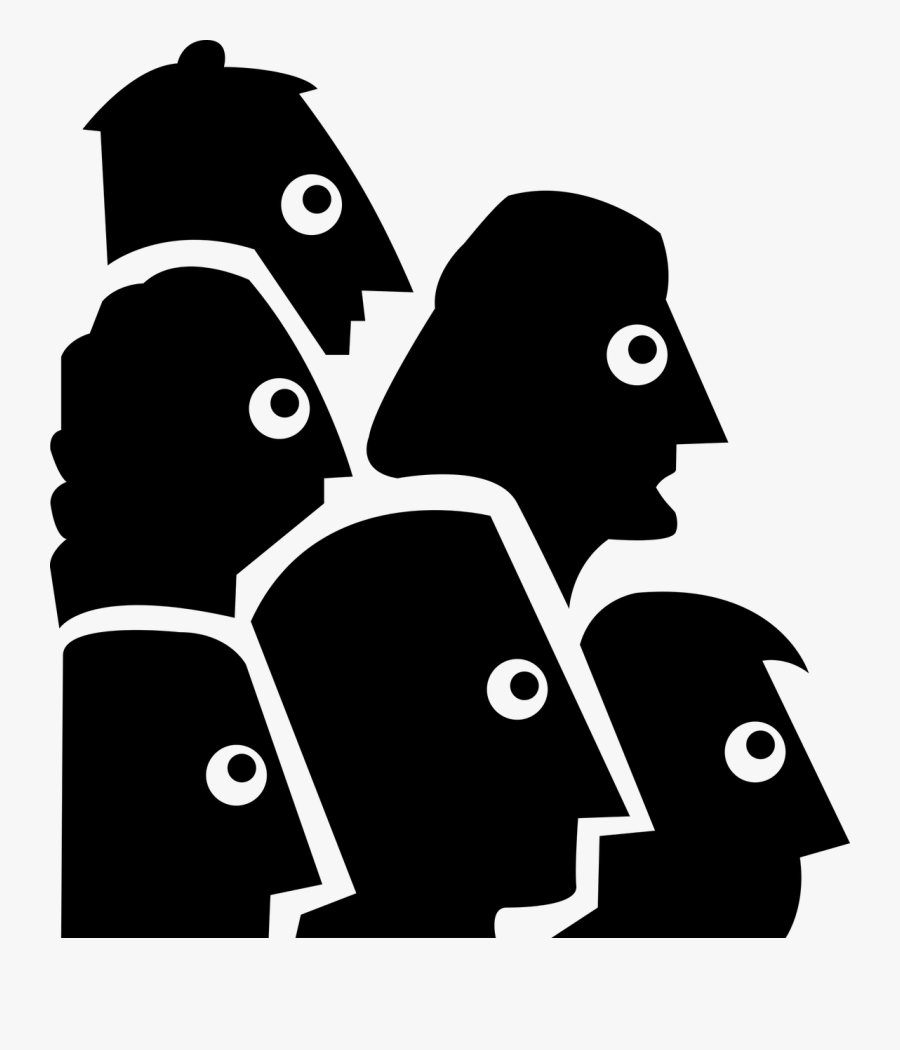 Transparent Crowds Png - People Looking At You Clipart, Transparent Clipart