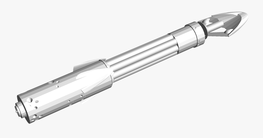 Our Disposable Hermes Rocket Utilizes Unique Engineering - Gun Barrel, Transparent Clipart