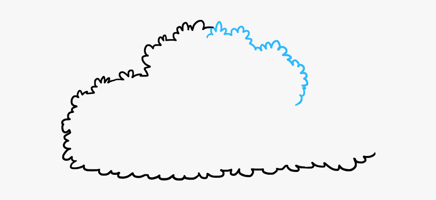 How To Draw Bush - Easy Drawing Of A Bush, Transparent Clipart