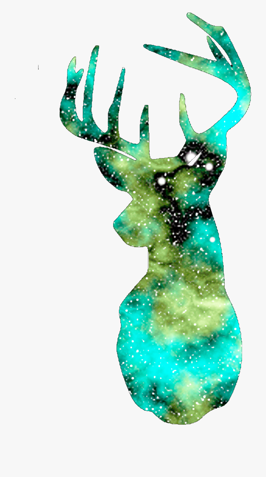 Transparent Deer Png - Galaxy Deer Png, Transparent Clipart