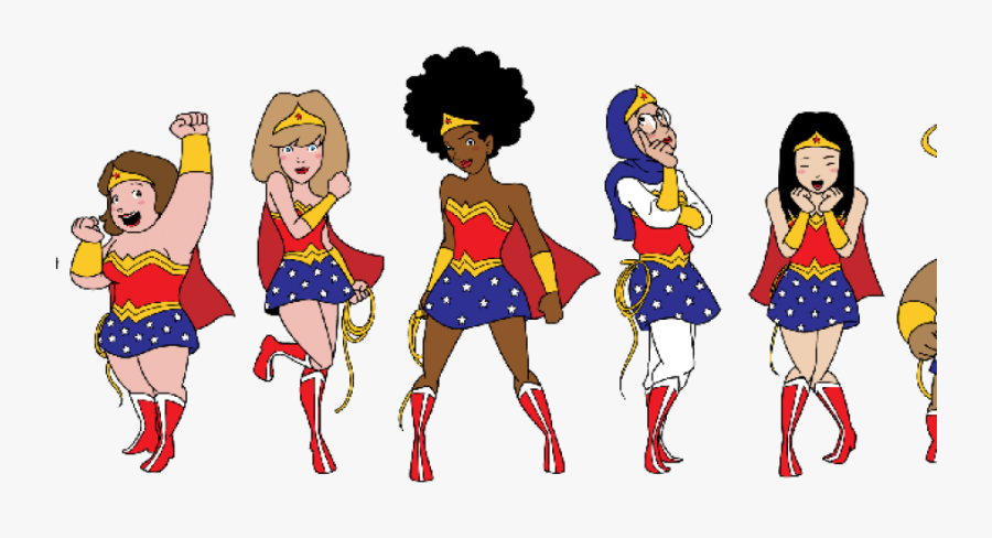 Competition Could Ruin You - We All Are Wonder Woman, Transparent Clipart