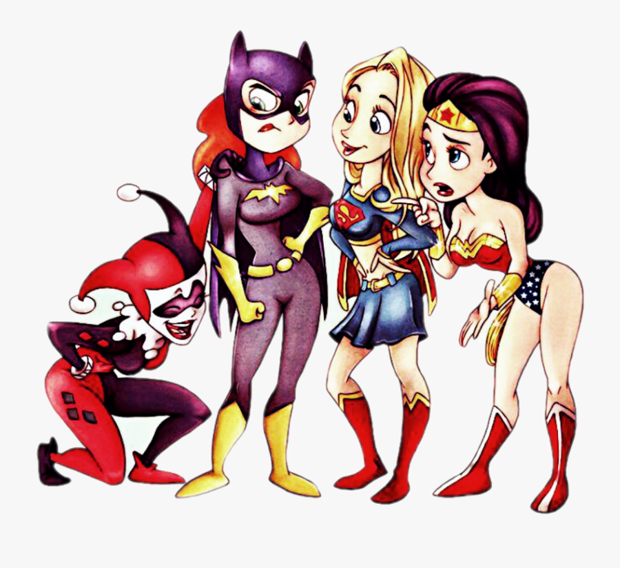 3d Art Erotica Super Woman In Peril Clipart , Png Download - Cara De Batichica, Transparent Clipart