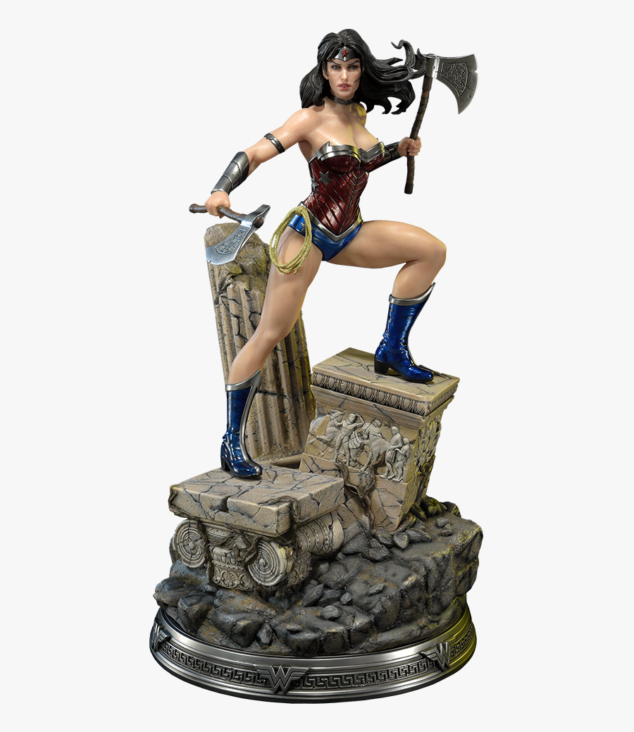 Wonder Woman New 52 Png - Wonder Woman New 52 Statues, Transparent Clipart