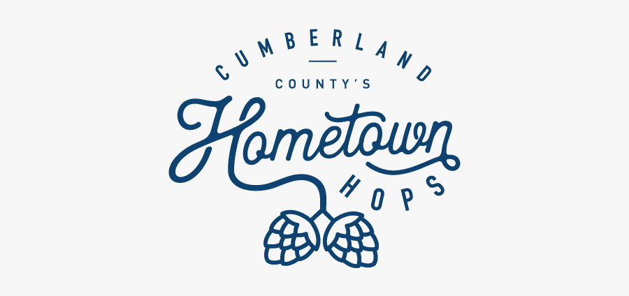 Hometown Hops Logo - Calligraphy, Transparent Clipart