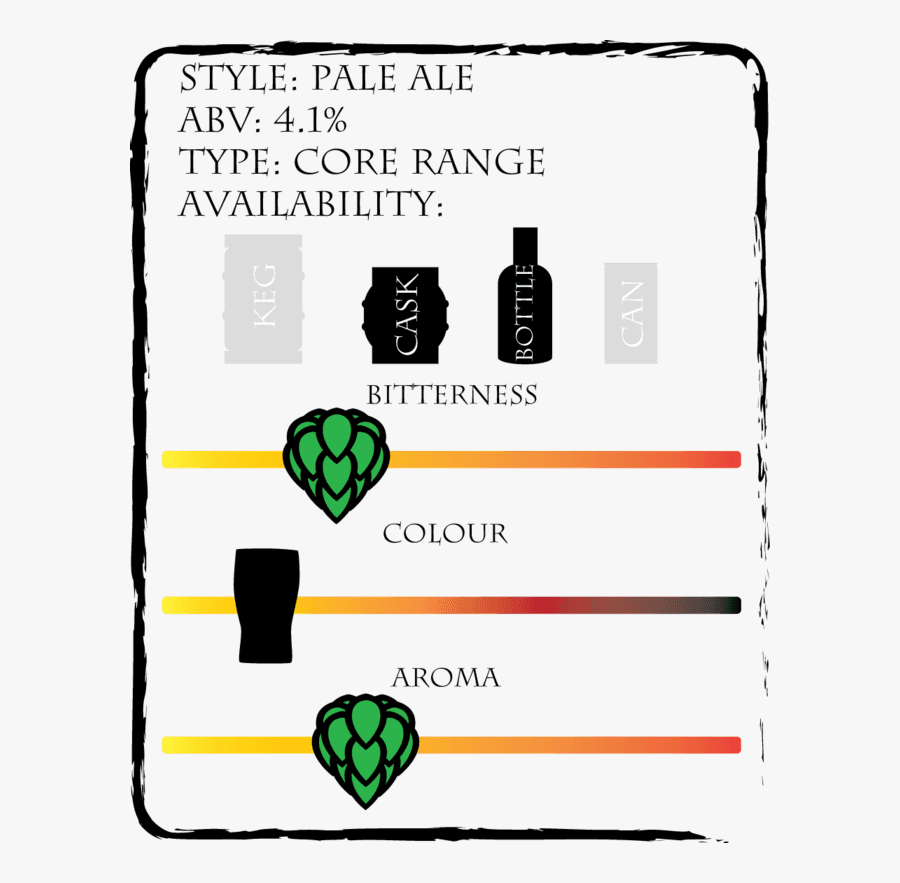 Ritual Pale Ale Specs - Ipa Beer Graphic Colour Bitterness, Transparent Clipart