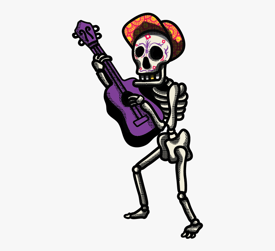Skeletons Drawing Dia De Los Muertos, Transparent Clipart