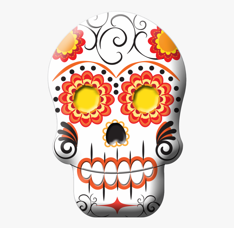 Calavera Skull Clip Art - Clip Art, Transparent Clipart