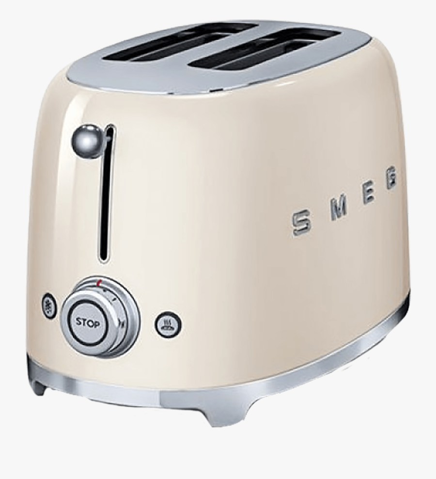 Smeg Toaster Png Image - Grille Pain Smeg Creme, Transparent Clipart