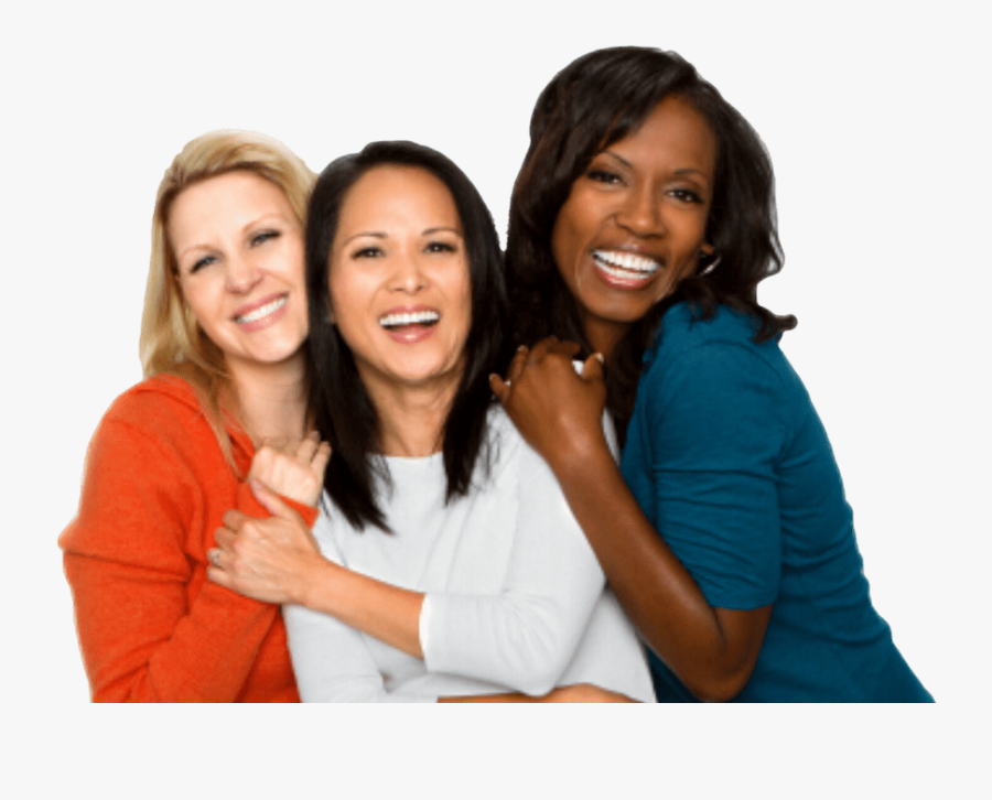 Clip Art Six Ways To Reduce - Group Of Women Png, Transparent Clipart