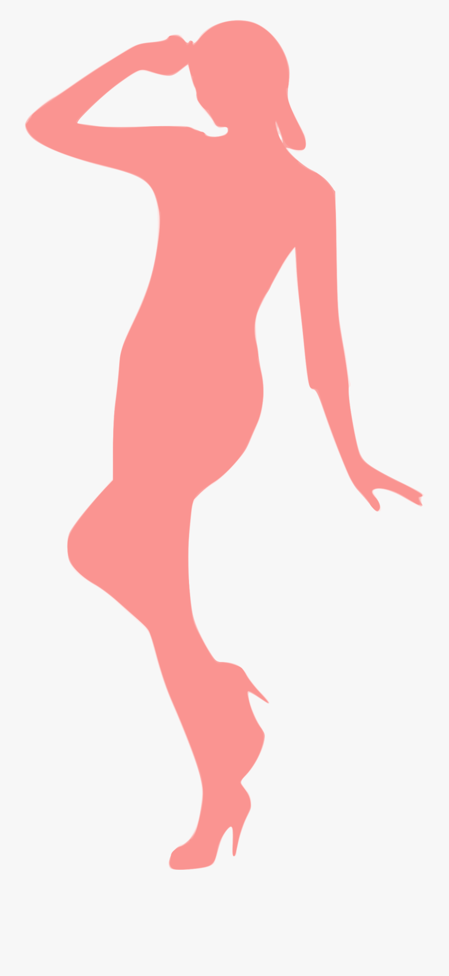 Silhouette Femme 50 Clip Arts - Illustration, Transparent Clipart