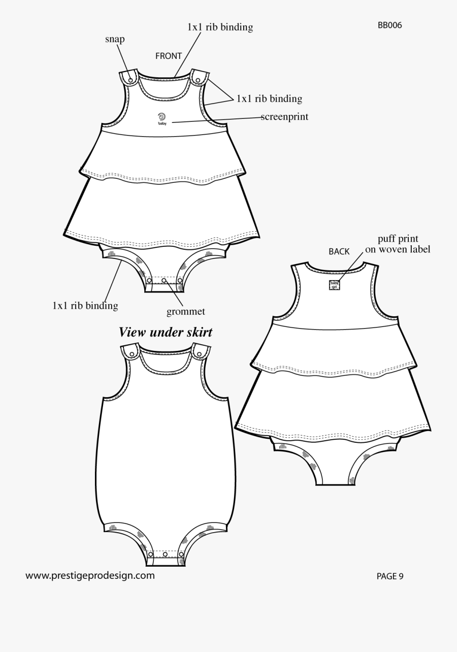 Illustrator For Kids Clothes Pattern Making And Design - Baby Clothes ...