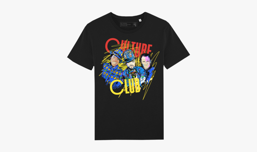 Band Drawing Black T Shirt Clothing Boy George Uk - Rag And Bone Mickey, Transparent Clipart