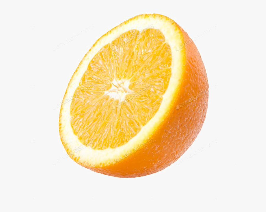 Half Orange Png Transparent Image - Half Orange Png, Transparent Clipart