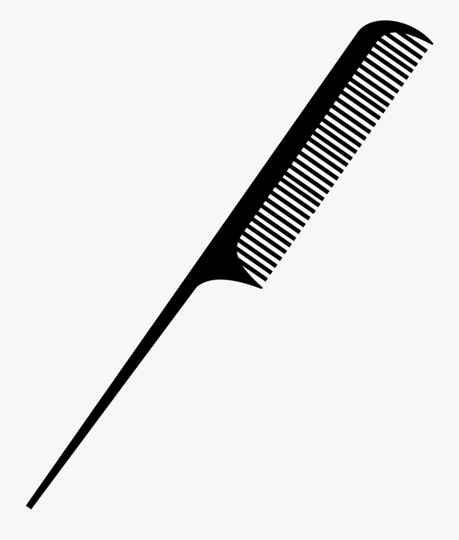 Long Thin Comb Tool - Comb Svg, Transparent Clipart