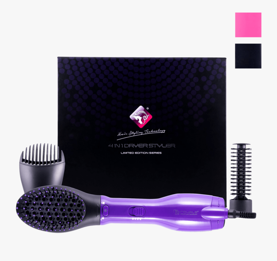 Royale Hair Styling Technology Brush, Transparent Clipart