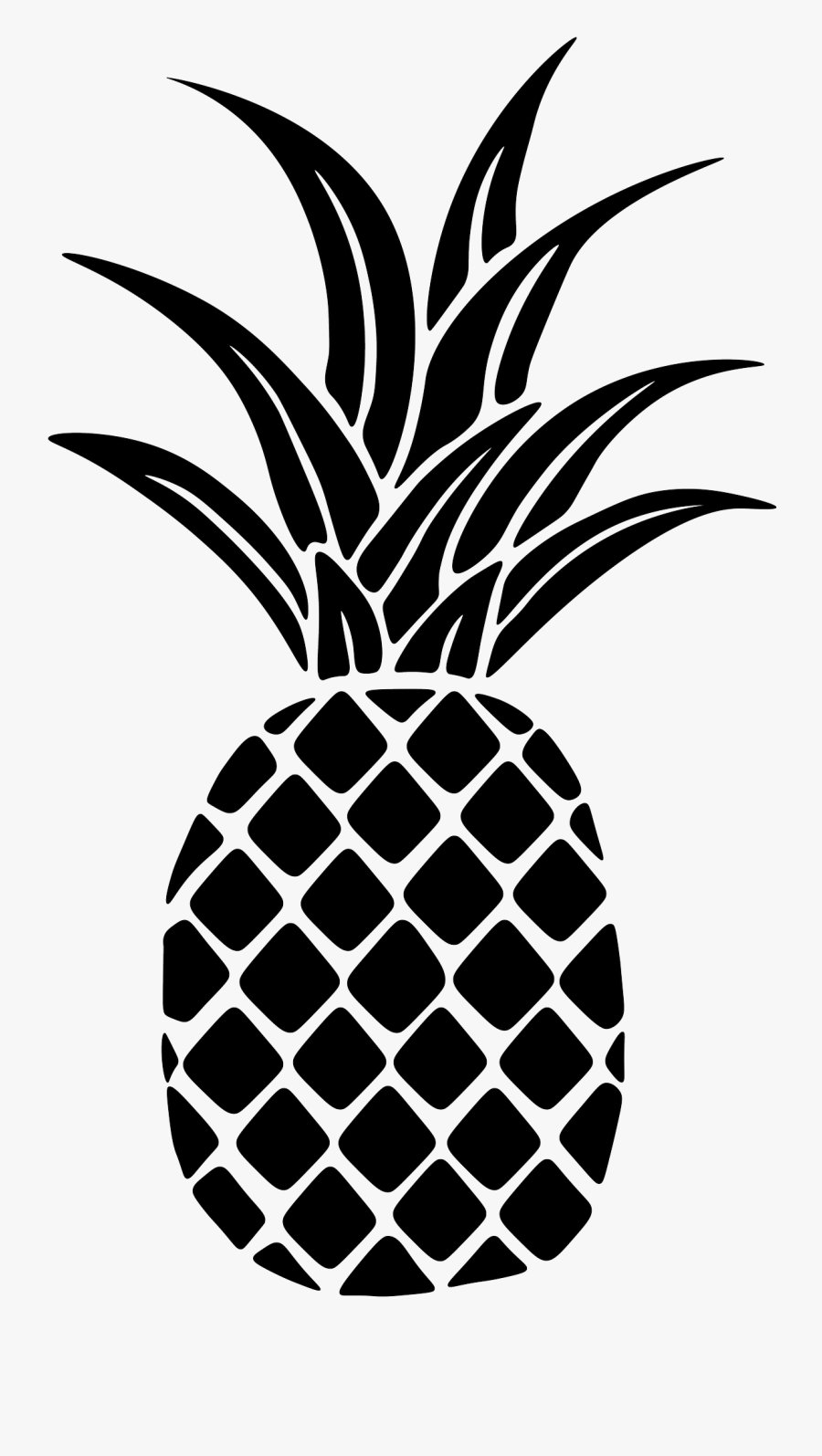 Gold Pineapple Decal, Transparent Clipart