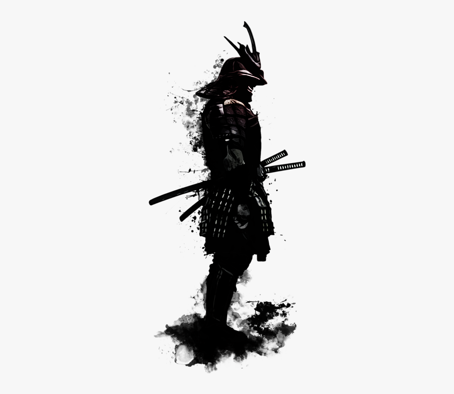 Canvas Art Armour Japanese Samurai Print Clipart - Самурай Пнг, Transparent Clipart