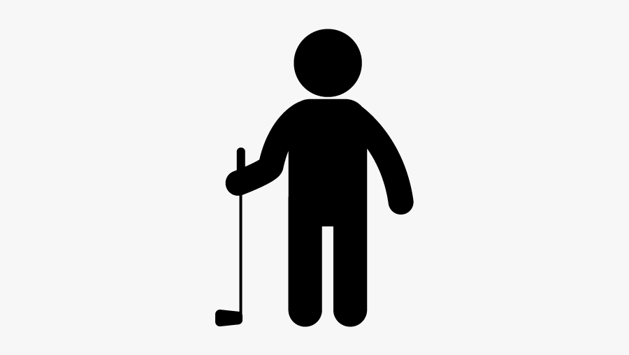 Golf Free Material - Golf Pictogram, Transparent Clipart