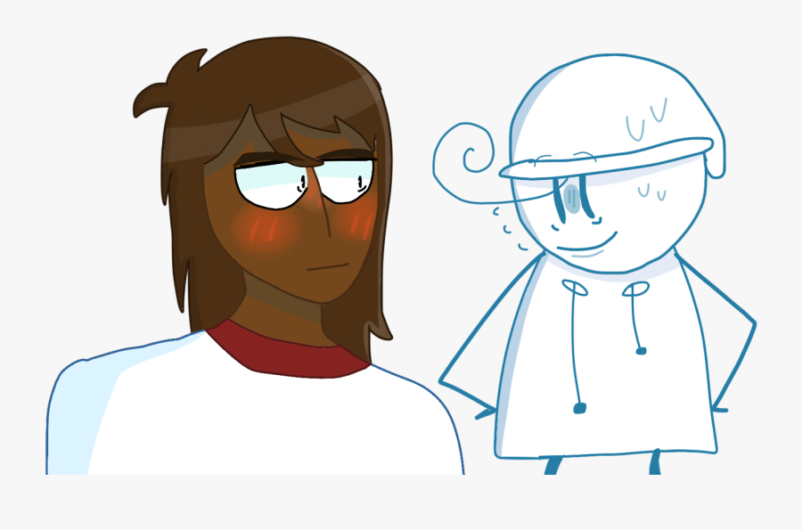 Me And A Good Boy - Cartoon, Transparent Clipart