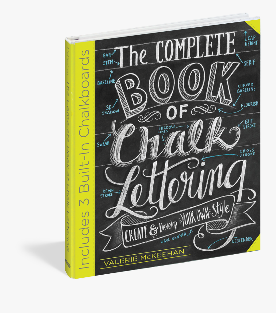 Clip Art The Complete Book Of - Chalkboard Lettering Pdf, Transparent Clipart