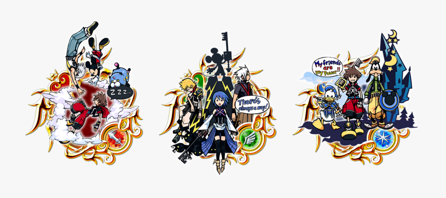 Img - Kingdom Hearts Key Art Bonds, Transparent Clipart