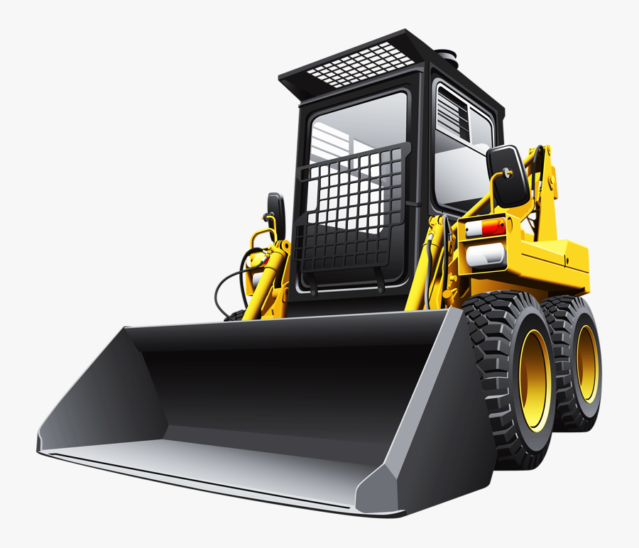 Clip Art Loader Stock Photography Clip - Skid Steer Line Art, Transparent Clipart