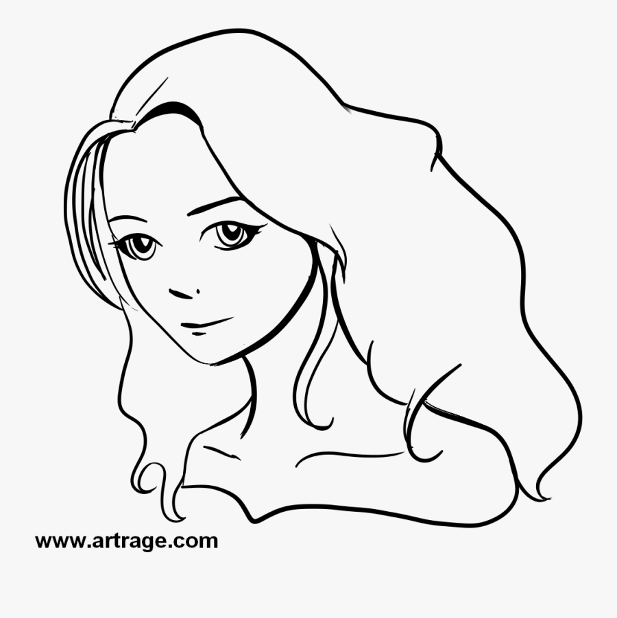 Drawing Manga In Artrage Coloring - Coloring Book, Transparent Clipart