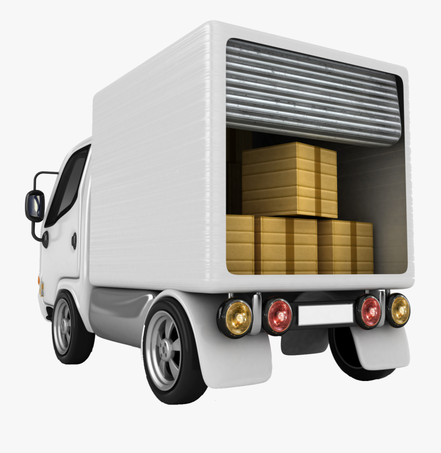 Delivery Truck Png, Transparent Clipart