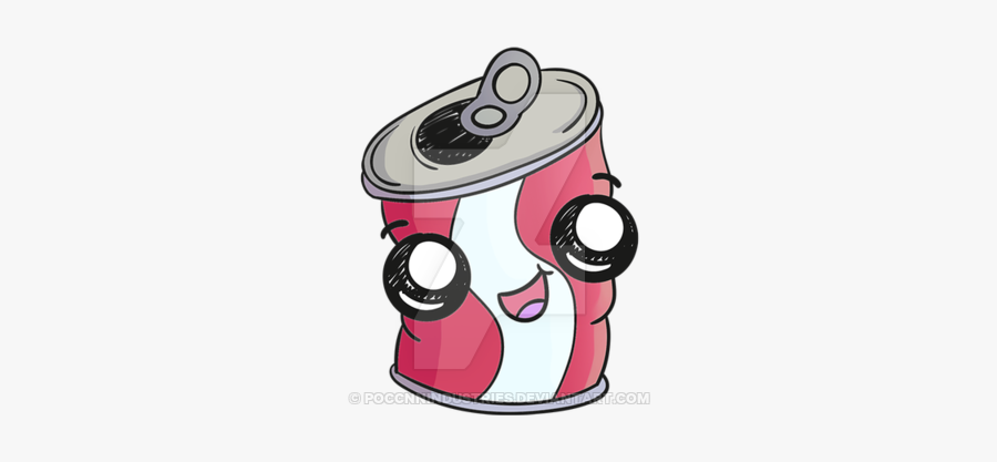 Soda Transparent Kawaii - Illustration, Transparent Clipart