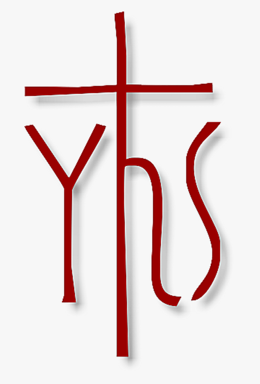 Christianity Symbols Illustrated Glossary - Monogram Of Jesus Ihs, Transparent Clipart