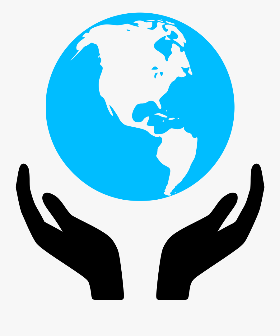 Planet Earth Clipart Us Globe - Hands Holding Earth Png is a free transpare...