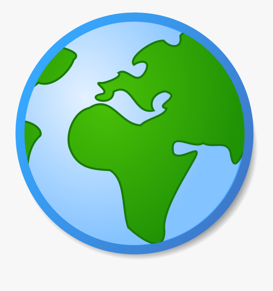 Globe Clipart Current Event - Earth Icon Png, Transparent Clipart