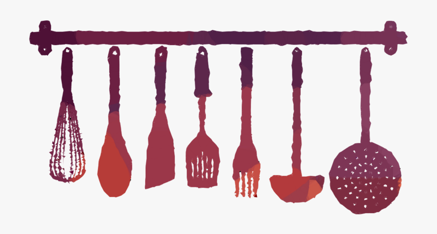 Download Kitchen Utensil Wall Stickers Clipart Wall - Kitchen Wall Stickers Png, Transparent Clipart