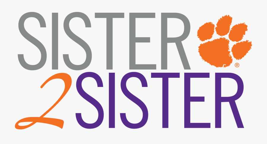 Sister 2 Sister Clemson, Transparent Clipart