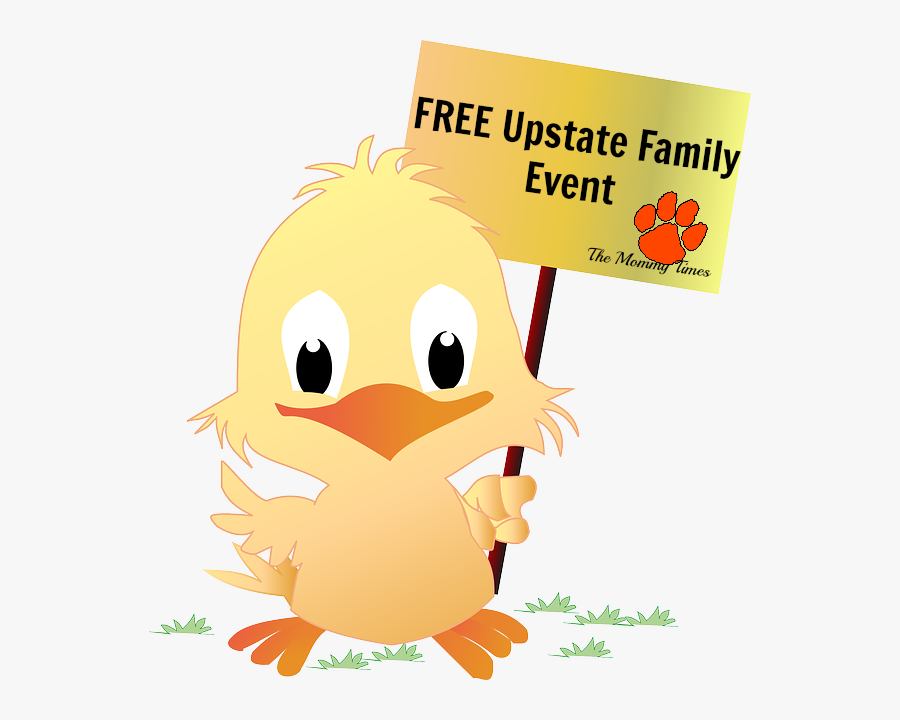 Upstate Fun Clemson Orange - Easter, Transparent Clipart