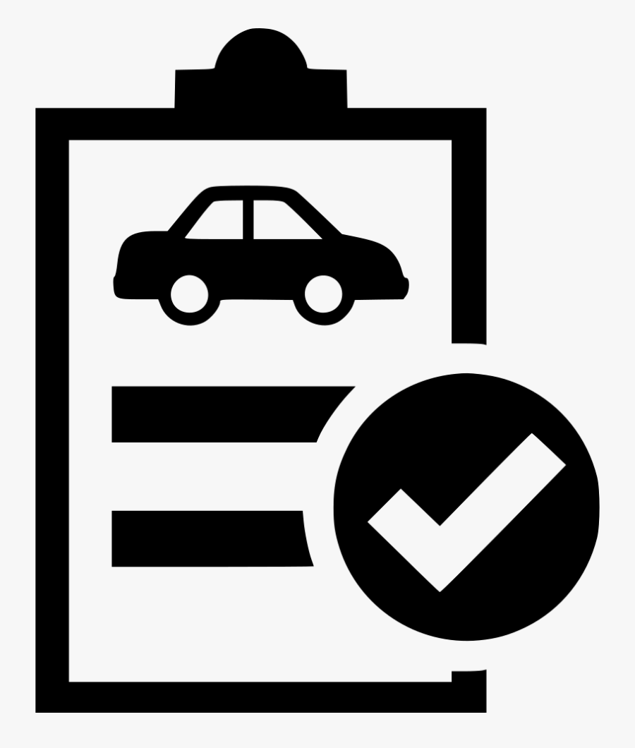 Inspection Cliparts - Car Inspection Icon Png, Transparent Clipart