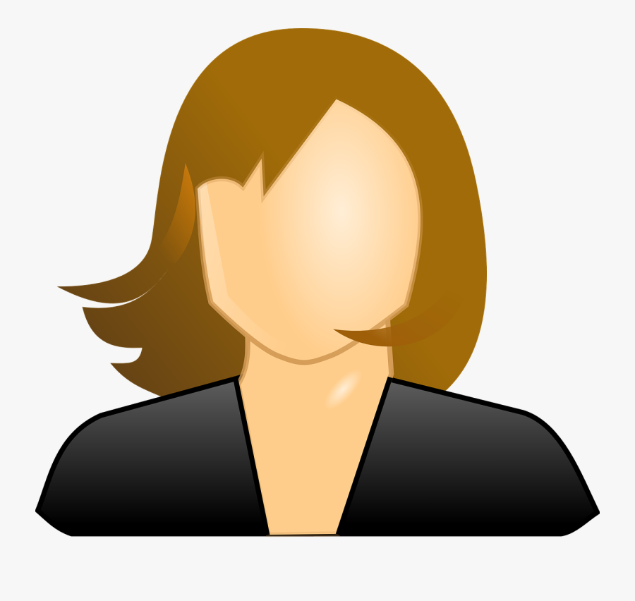 * * * * * - Female User, Transparent Clipart