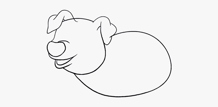 How To Draw Cartoon Pig - Drawing, Transparent Clipart