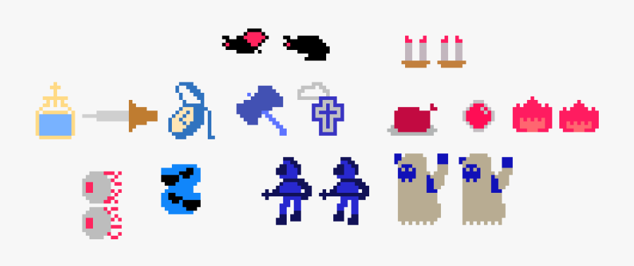 Transparent Atari Png - Castlevania Item Pixel Art, Transparent Clipart