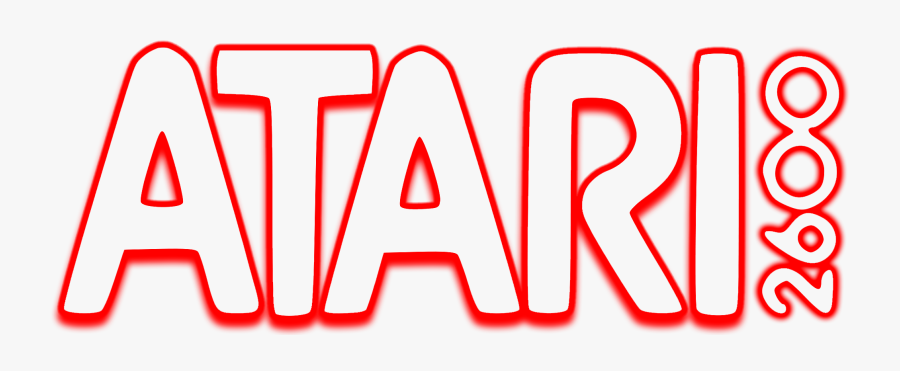 Neon Platorm Clear Logos Platform Media Launchbox Atari - Atari 2600 Logo Png, Transparent Clipart
