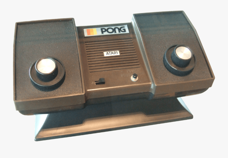 Atari Pong Console, Transparent Clipart