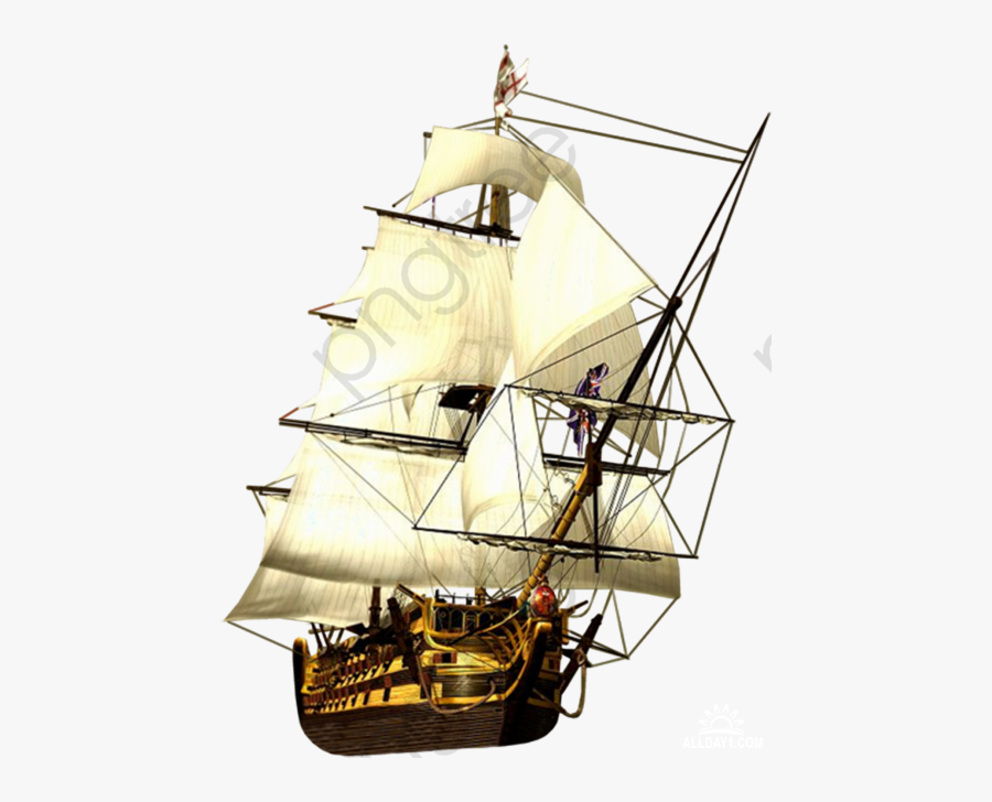 Pirate Ship Pirate Ship Clipart Ghost - Pirate Ship Transparent Background, Transparent Clipart