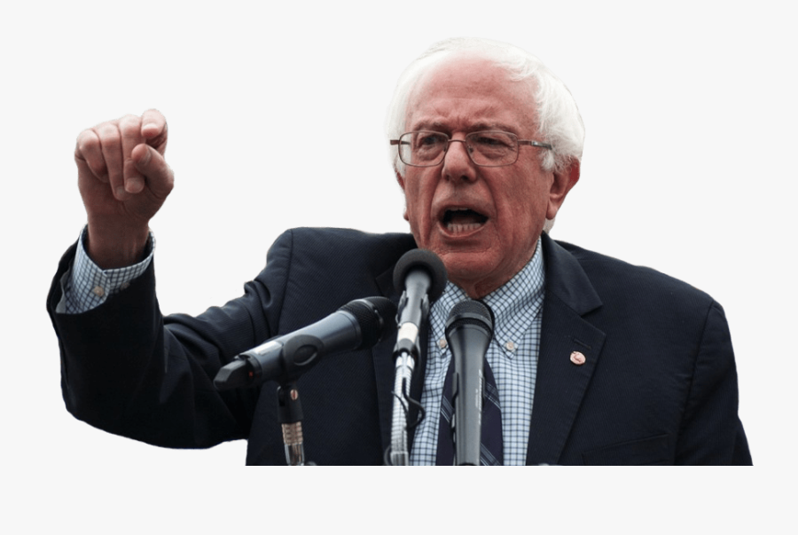 Bernie Sanders Speaking - Birnie Sanders, Transparent Clipart