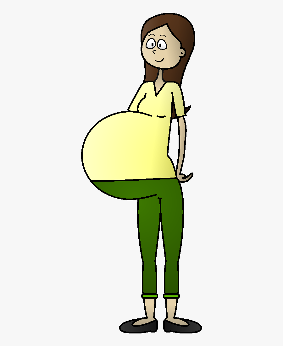 Reference Kick Buttowski Pregnant By Bernie And Clipart - Kick Buttowski Pregnant Lady, Transparent Clipart